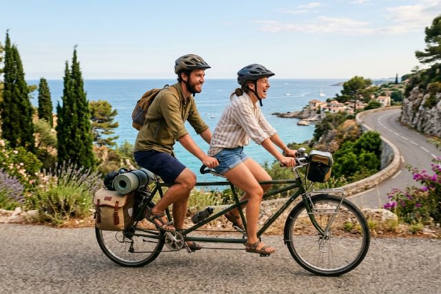 voyager à vélo
