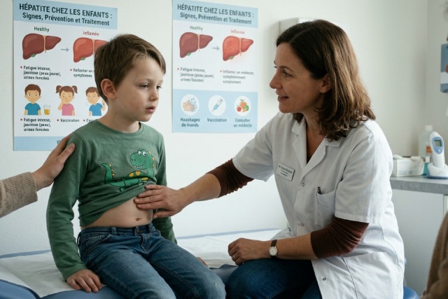 Hépatite enfants