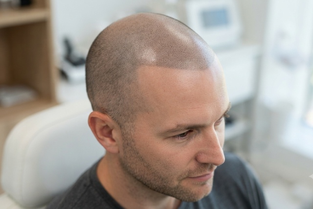 Tricopigmentation masculine