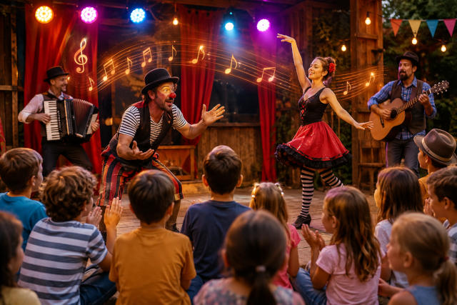 Spectacle musical et animations pour enfants